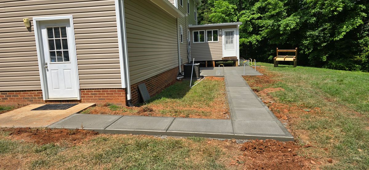 Concrete for JD Hardscapes & Landscaping LLC in Shelby, NC