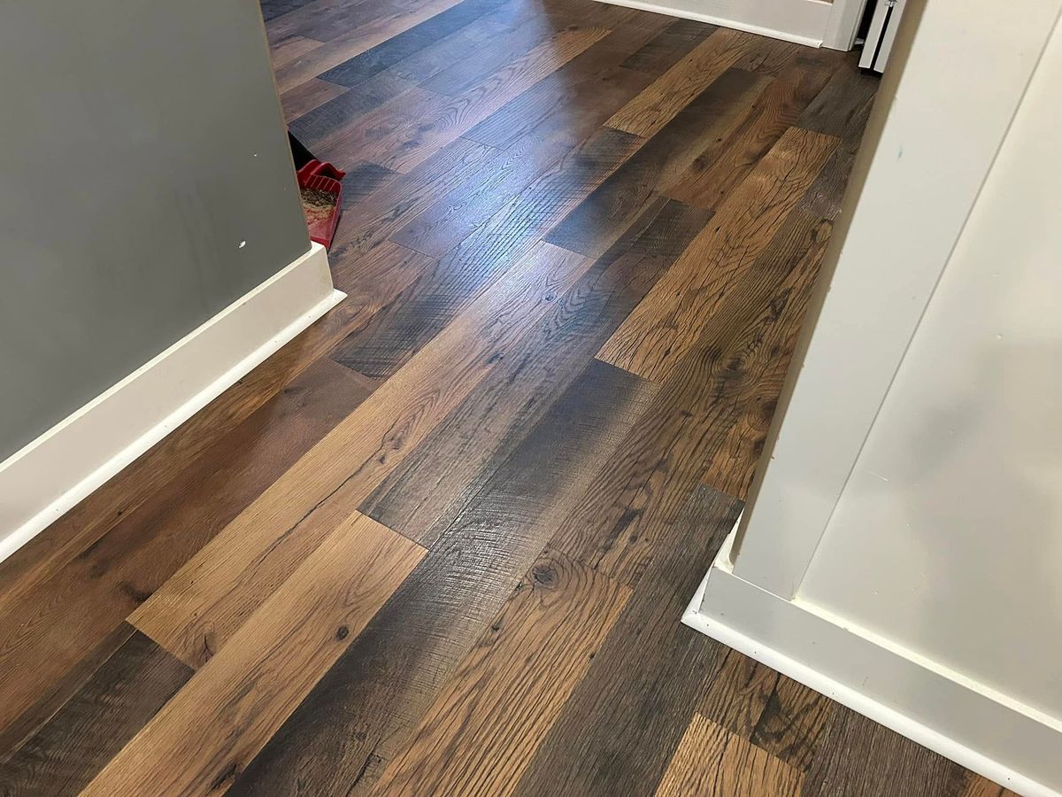 Luxury Vinyl Plank for LJB Flooring LLC in Muskegon, MI
