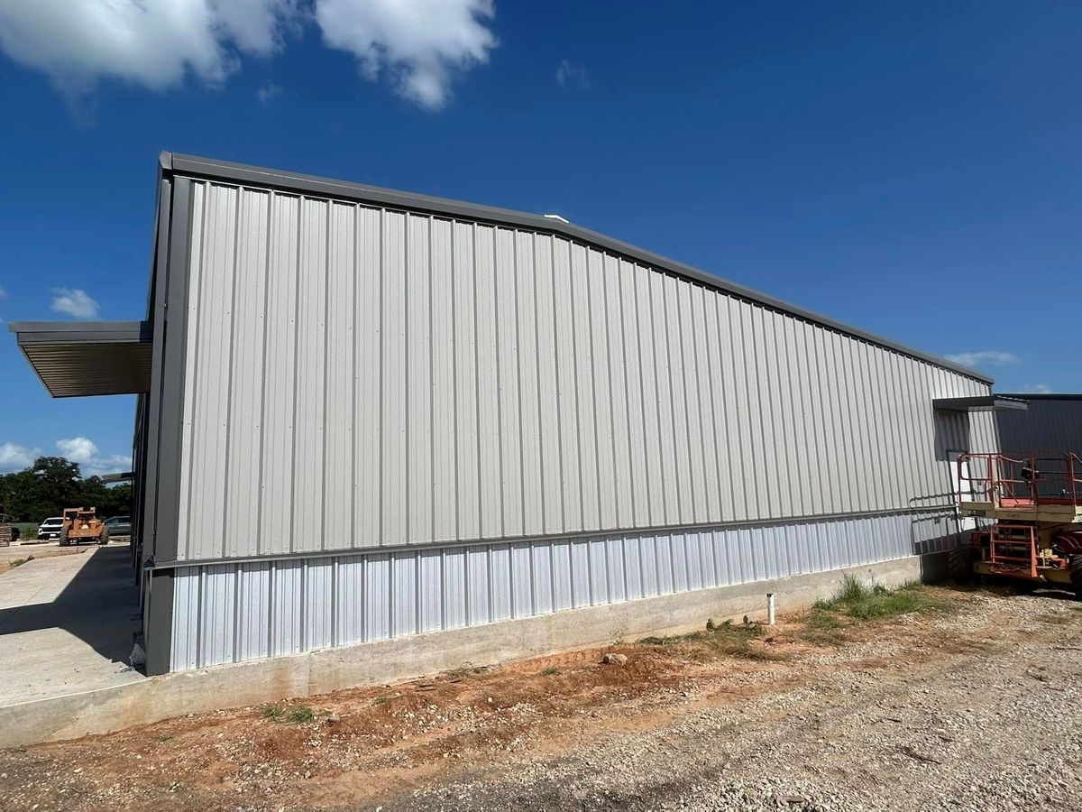 Barndominium Construction for Maddog Welding in Stephenville, TX