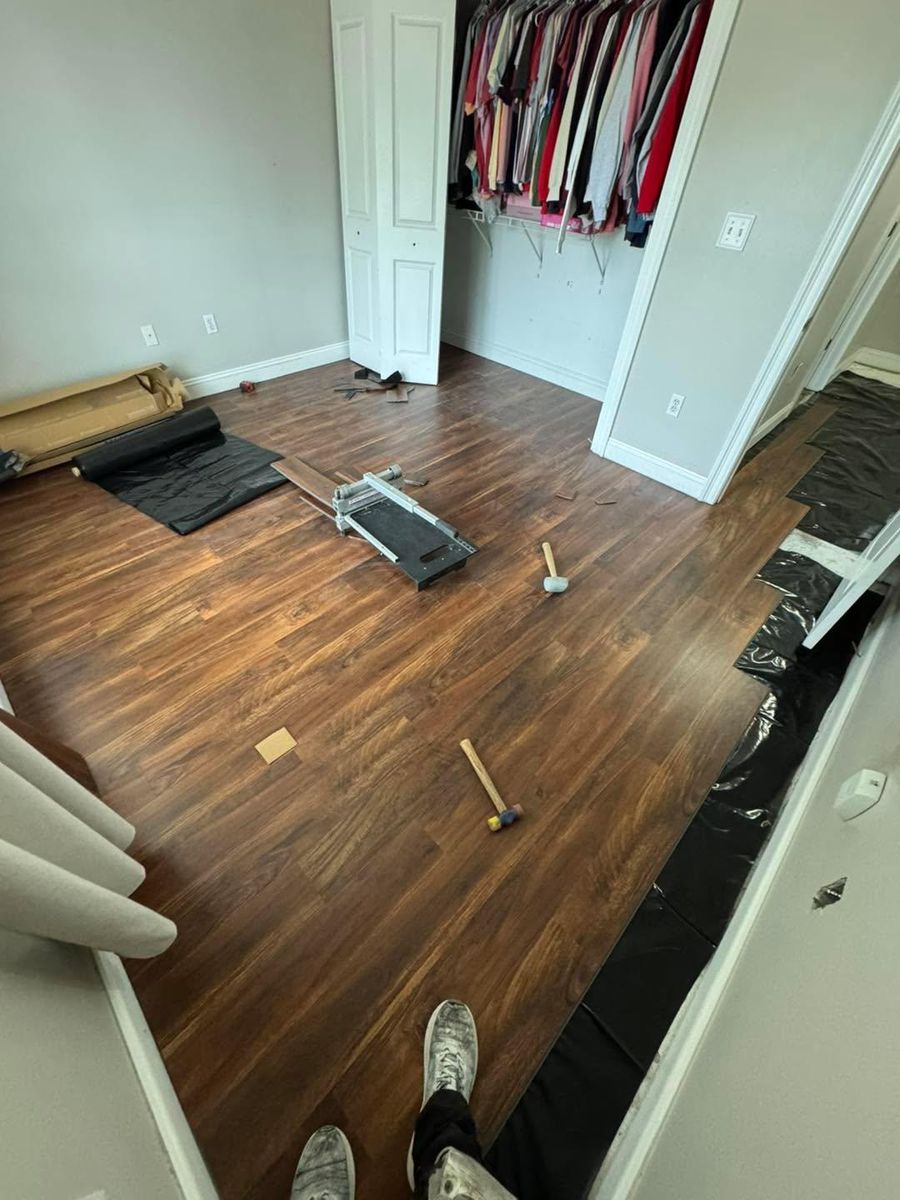 LVP Flooring for Clean Cut Construction in Laurel Hill, FL