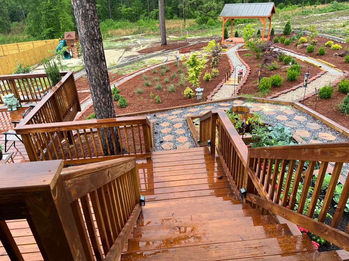 Deck Construction for LEE’S Handyman Services and More in Sanford, NC