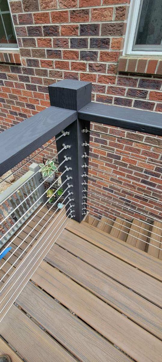 Cable Railings | Asheville, NC | C4 TrueVision Renovations