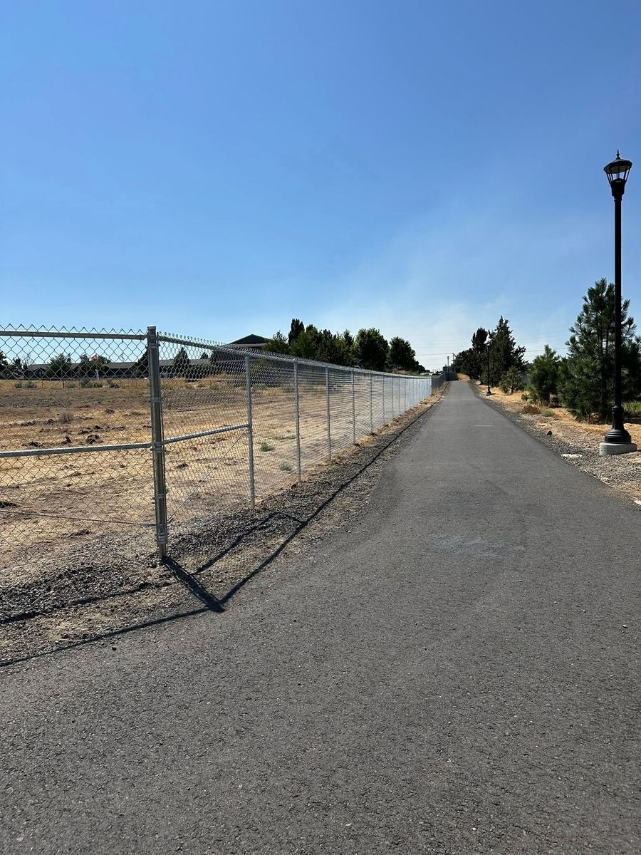 Chain-Link for Double RR Construction in Madras, OR