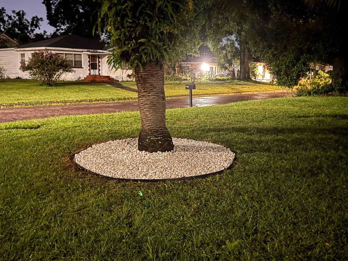 Mulch Installation for Wicked Weeds Propertycare in Tampa, Florida