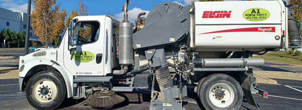 Street Sweeping for A1 Porta Potty in Louisville, KY