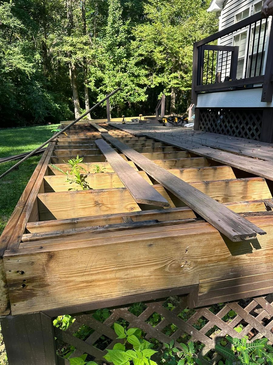 Custom Decks & Pergolas for Infinity Home Construction LLC in Durham, NC