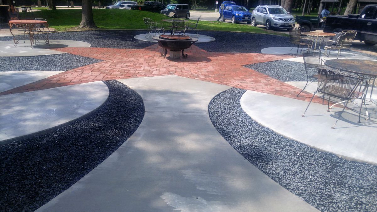 Hardscaping for Atlas Land Design in Creekside Park, TX