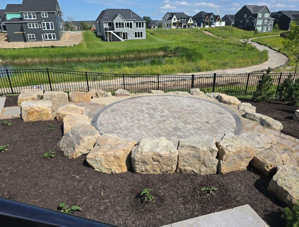 Retaining Wall Construction for Jamco in Monticello, MN