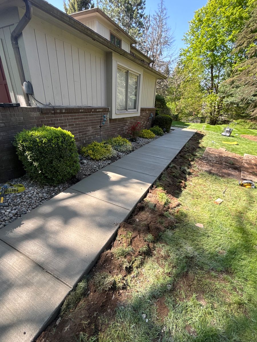 Patio Design & Installation for Harold's Construction in Howell, MI