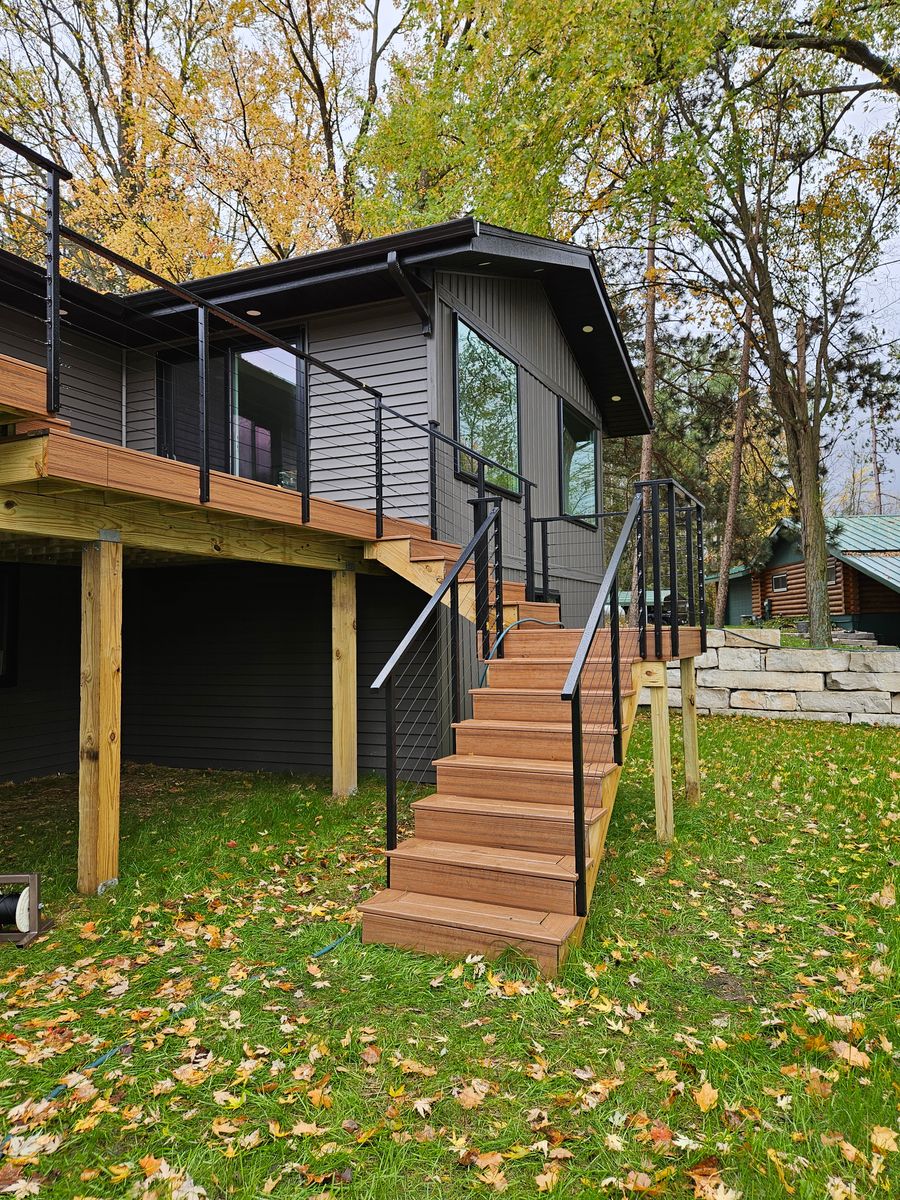 Cable Railing Systems for Timber Concepts  in Oconto, WI