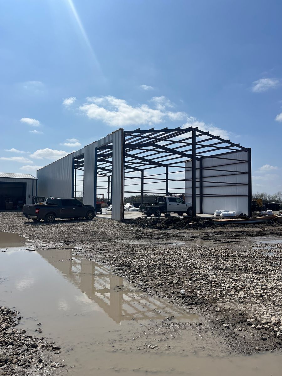 Concrete Slabs for CR Fabrication in Royse City, TX