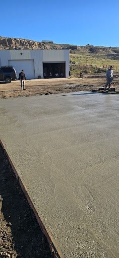 Concrete Slab Construction for Pando & Duarte Concrete LLC in Craig, CO