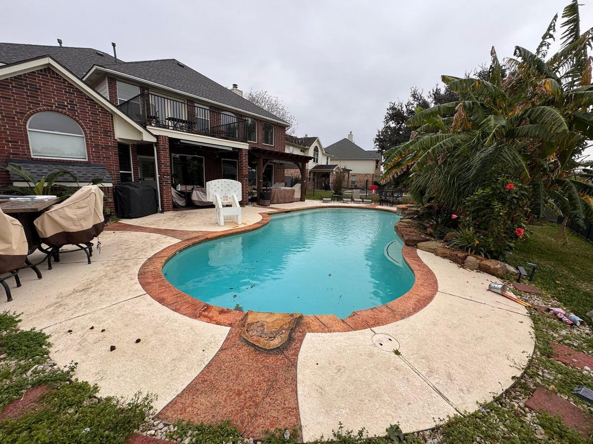 Pool Deck Paving for 123 Pool Renovations in Houston, TX
