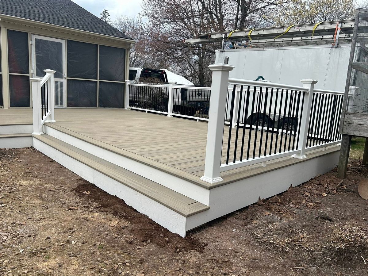 Deck & Patio Installations for CT Eastern Builders in Stafford, CT