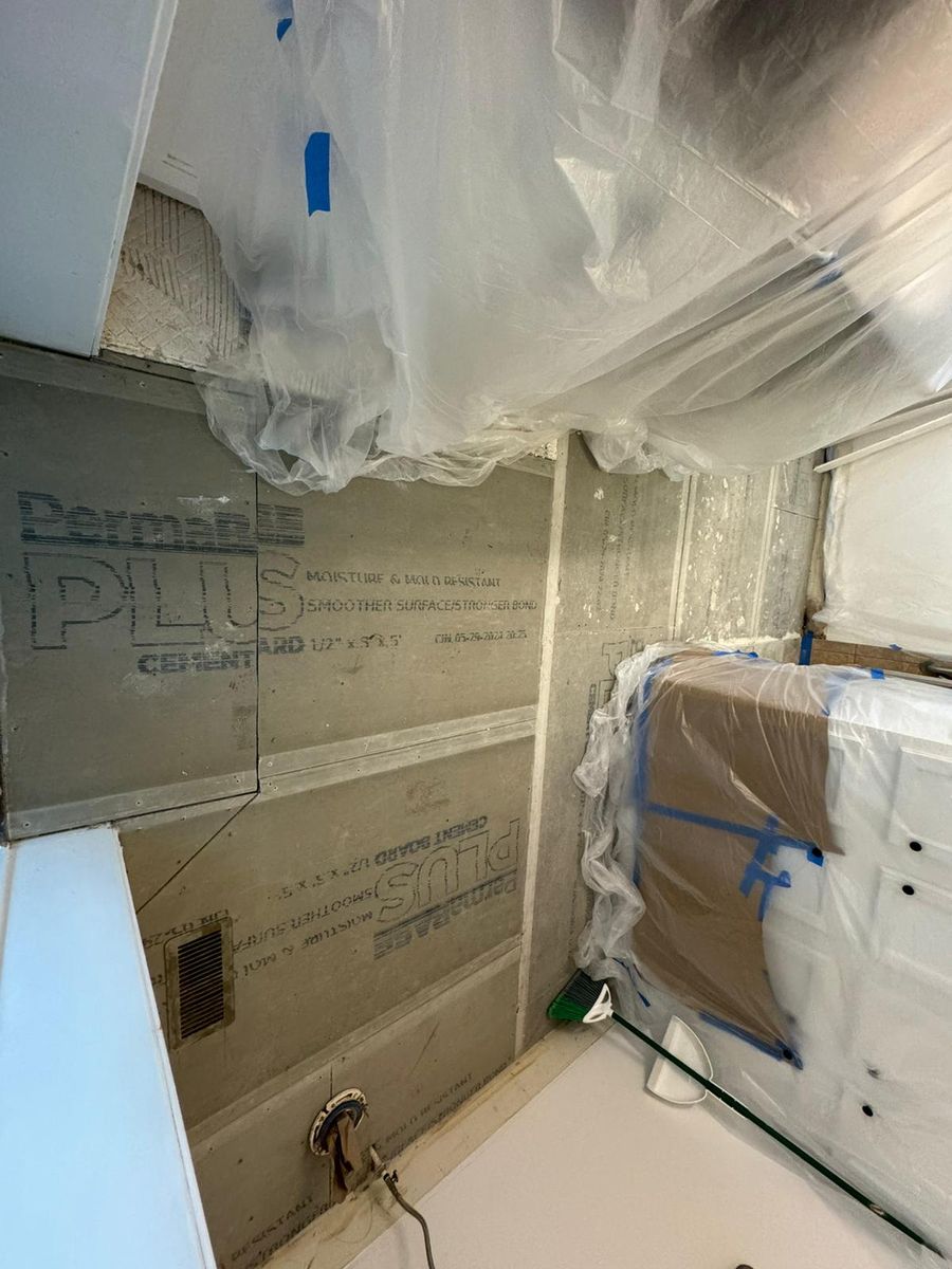 Bathroom Renovation for Ruben R construction LLC in Mount Olive, NC