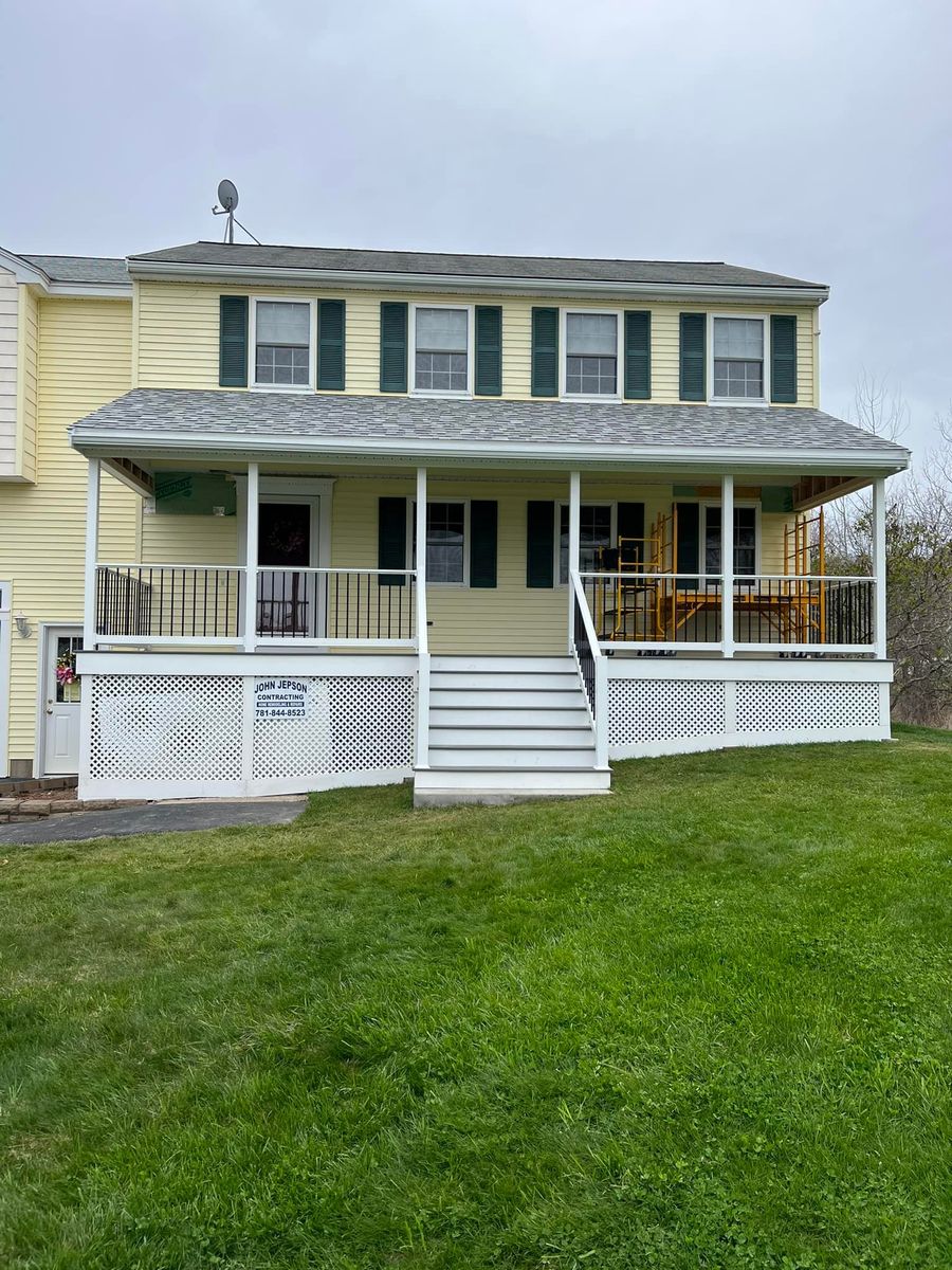 Deck & Patio Installation for John Jepson Home Improvements in Pelham, NH