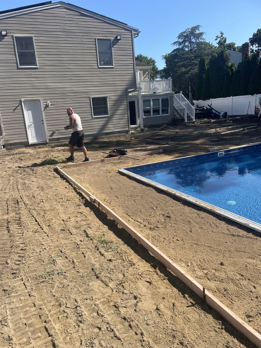 Patio Design & Construction for McClelland Masonry in West Long Branch, NJ