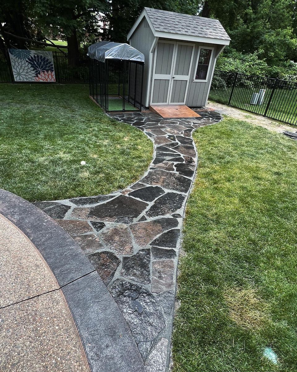 Walkway Design & Build for Alltimate Outdoor Services in Warren, MI