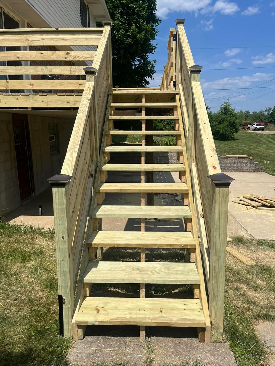 Concrete Patios for Backbone Construction Services in Clinton, PA