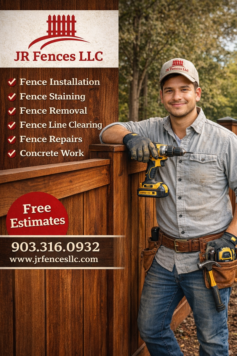 Residential Fencing for JR Fences in Dallas, TX