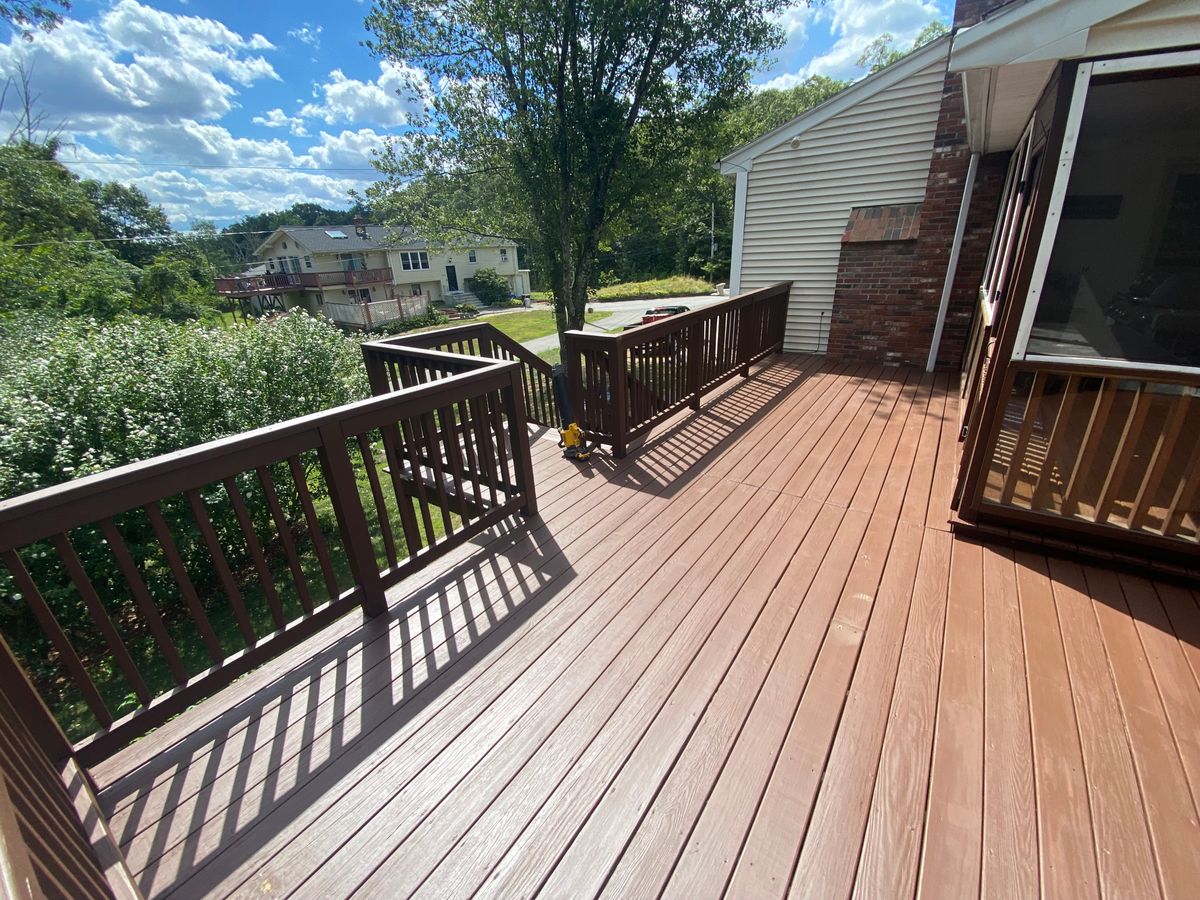 Deck & Patio Installation for Clark co. Construction in Attleboro, MA