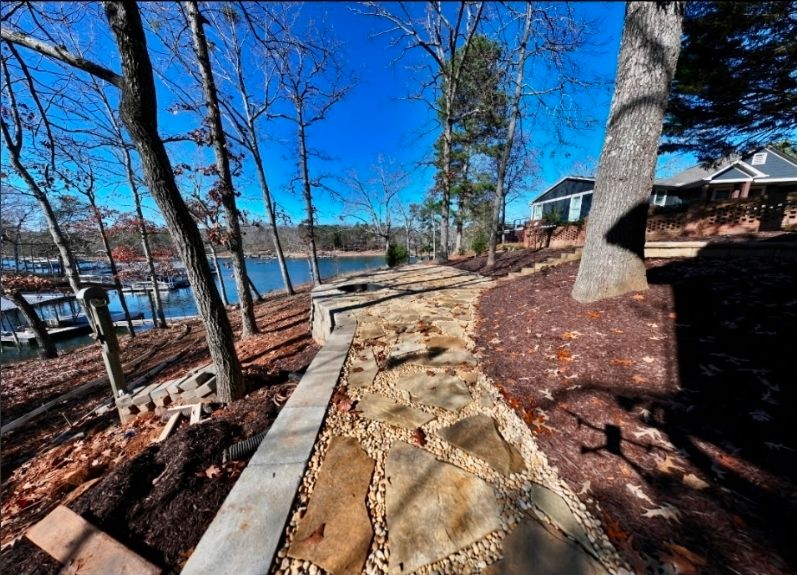 Grading for D&D Unlimited Landscaping in Hartwell, GA