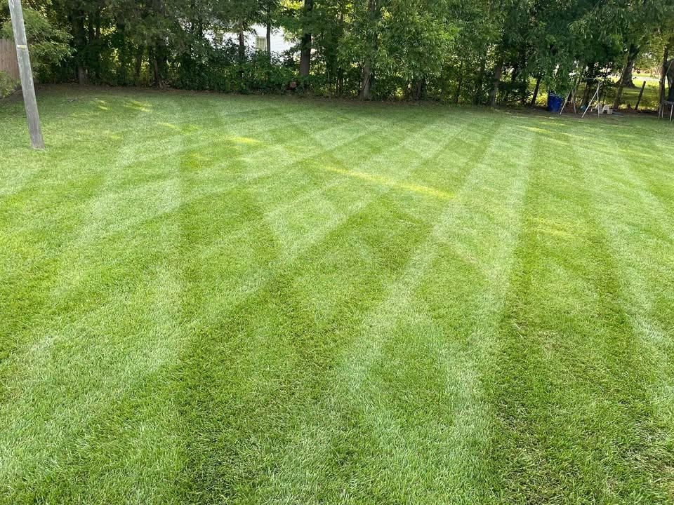Lawn Mowing for Green Works Landscaping in Clayton, NC