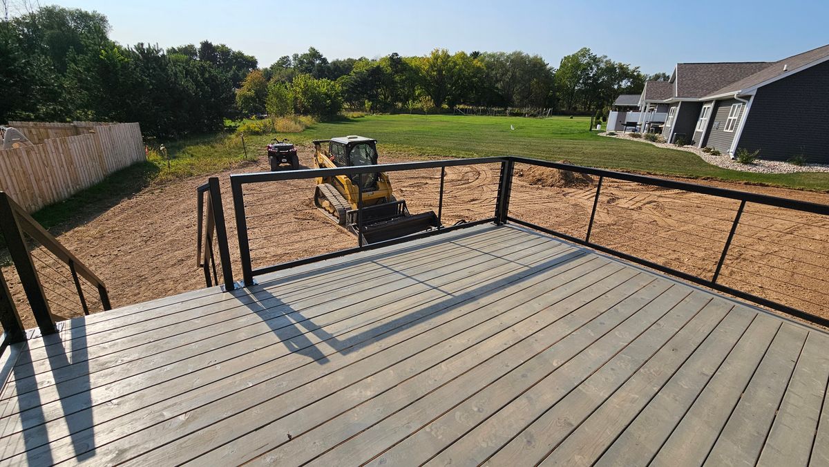 Exterior Railing for Timber Concepts  in Abrams, WI
