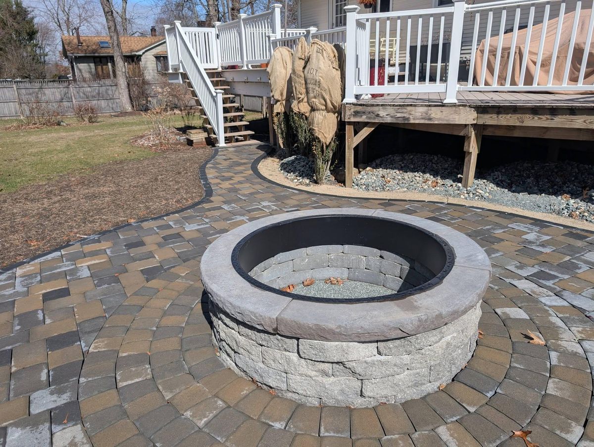 Custom Stonework for Evolution Earthscapes, LLC in Ludlow, MA