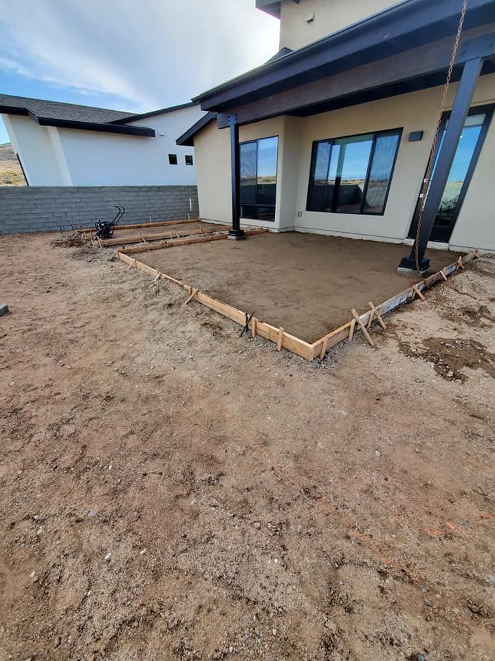 Concrete Slab Construction for RGZ Contracting in Prescott Valley, AZ