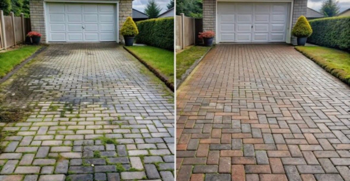 Driveway Cleaning for Premier Softwash in Bluffton, SC