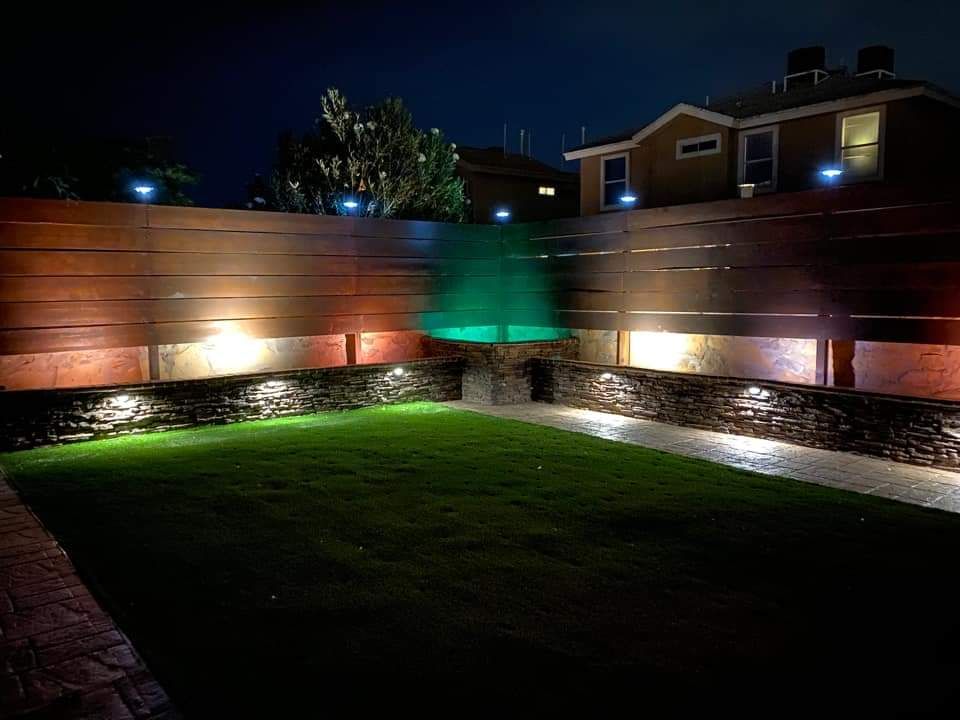 Backyard and Porch for BDR Innovations in El Paso, TX