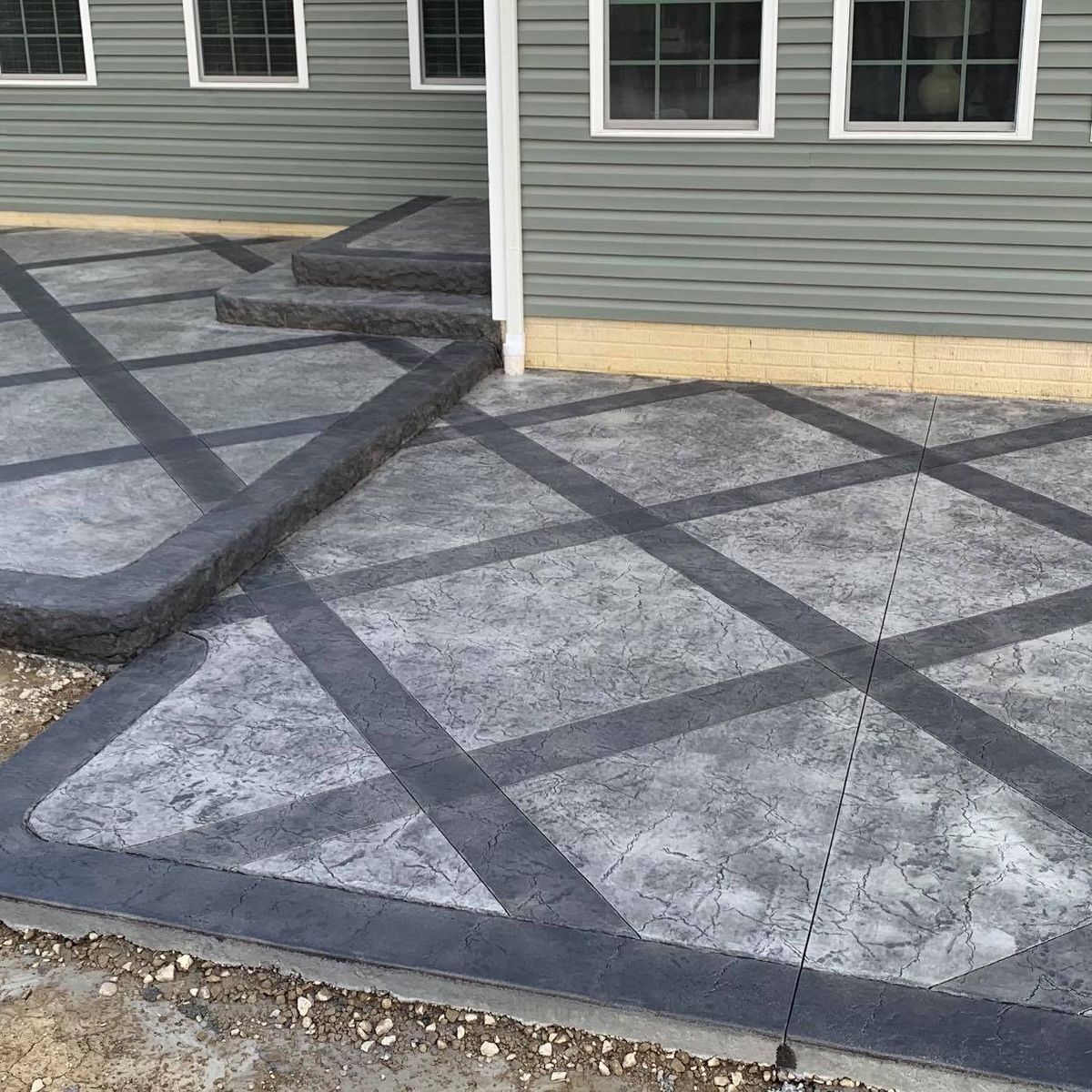 Stamped Concrete for CK Concrete in Lorain, OH