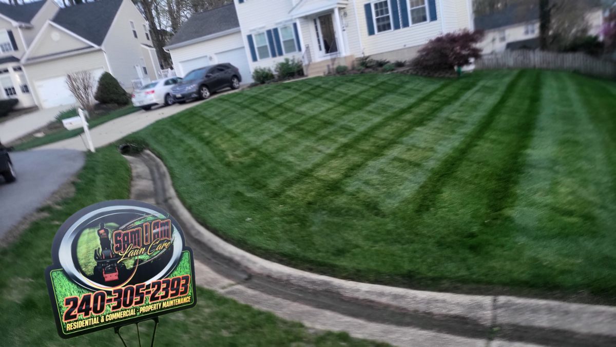 Lawn Maintenance for Sam I AM Property Solutions in Sunderland, MD