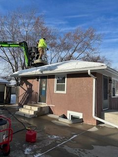 Ice Dam and Roof Top Snow Removal for Allstate Tree Service and Crane in Spring Lake Park, MN