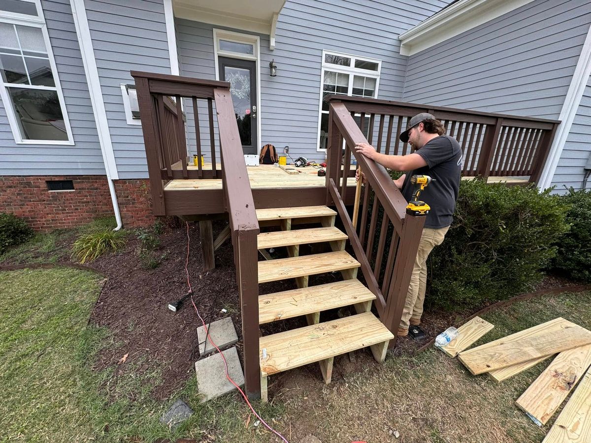 Patio Design & Construction for CG’s Enterprises in Concord, NC