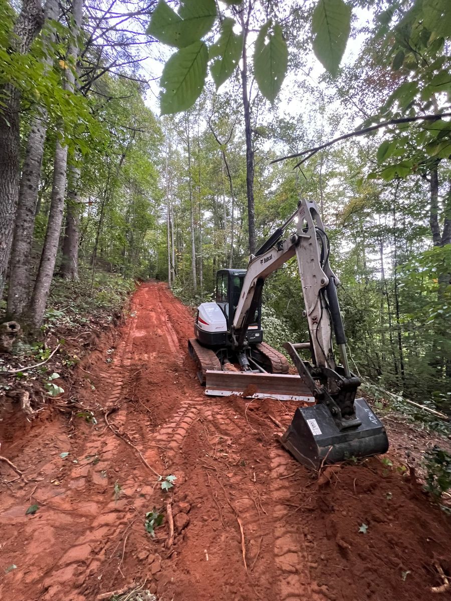Driveways & Road work for OCD Landworks in Lenoir, NC