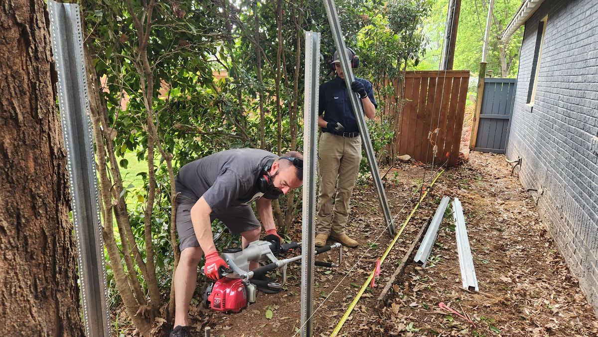 No Dig Fence Installation for Fence My Lawn in Monroe, NC