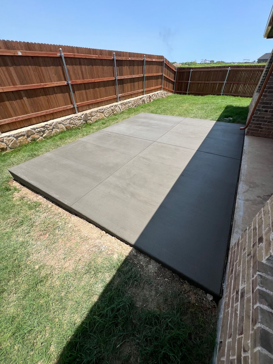 Concrete Slab Construction for BW Concrete Contracting LLC in Fort Worth, TX