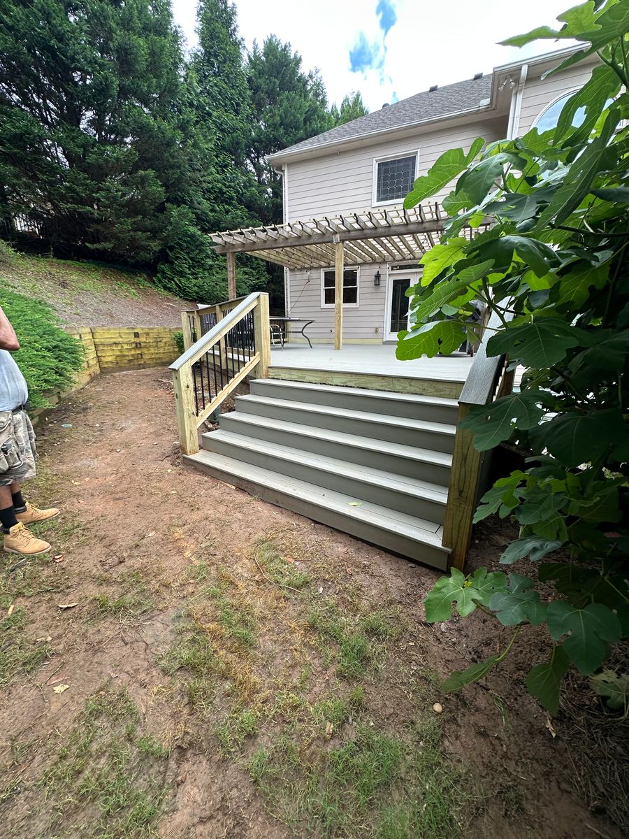 Deck & Patio Installation for Master Tech Industries in Sandy Springs, GA
