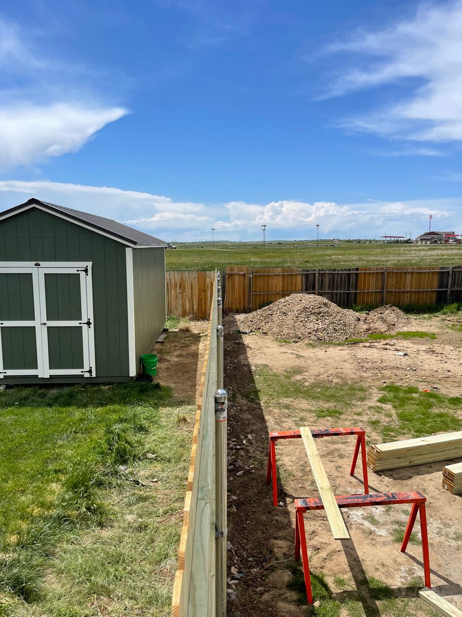 Fence Repair for DS Industries in Gillette, WY