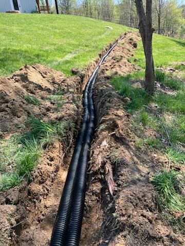 Drainage for Genesis Landworks in Bluff City, TN