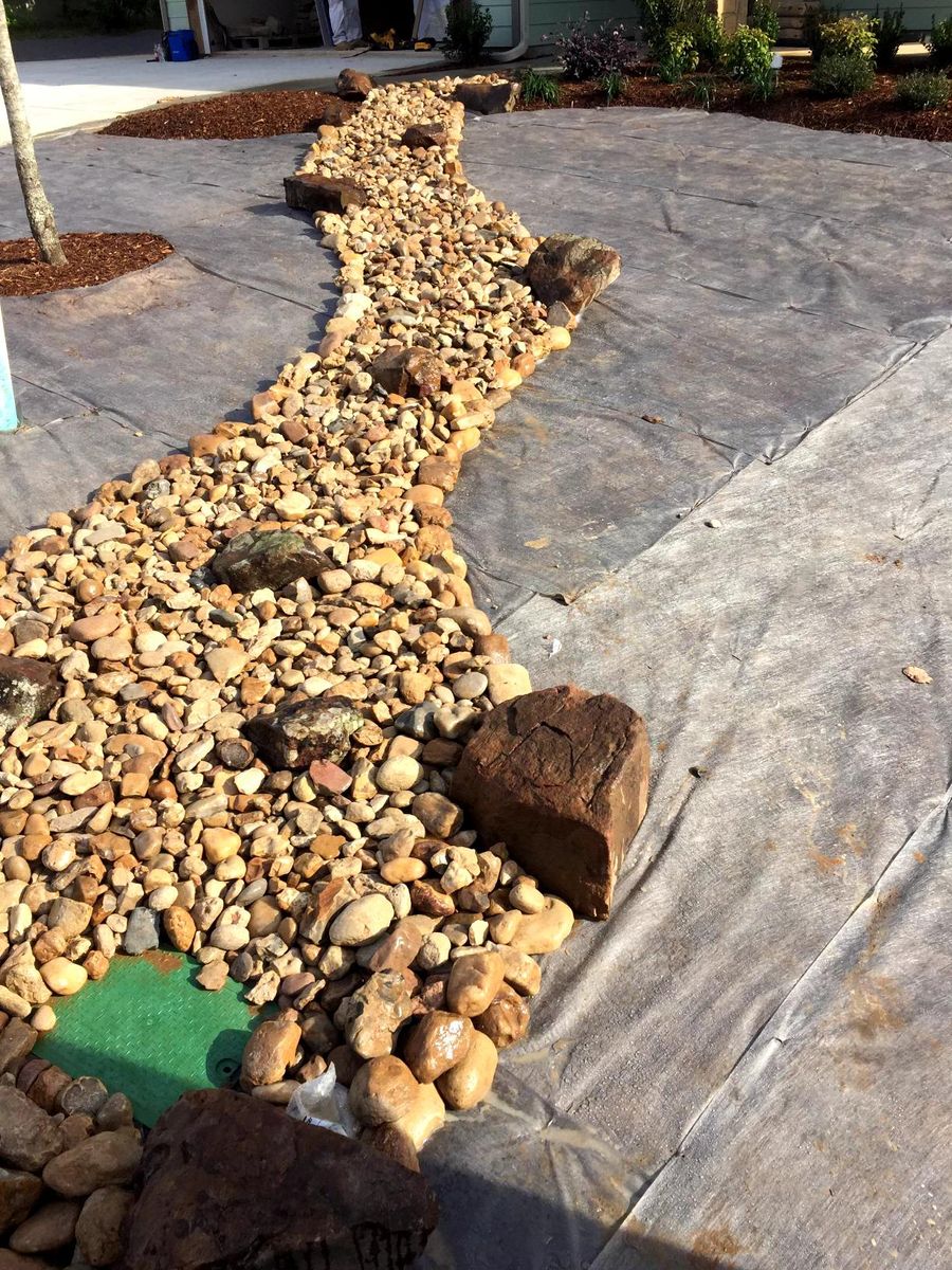 Stonework for Danny's Custom Landscaping & Woodchuck Firewood in Garland, TX