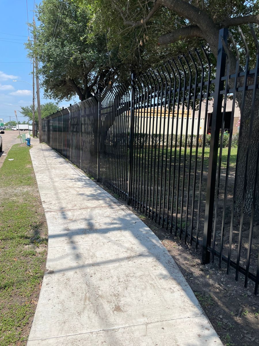 Iron Fencing for Kingdom Fence in Houston, TX