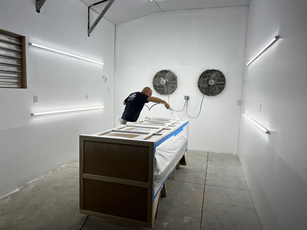 Kitchen Cabinets for Carolina Woodworks in Lyman, SC