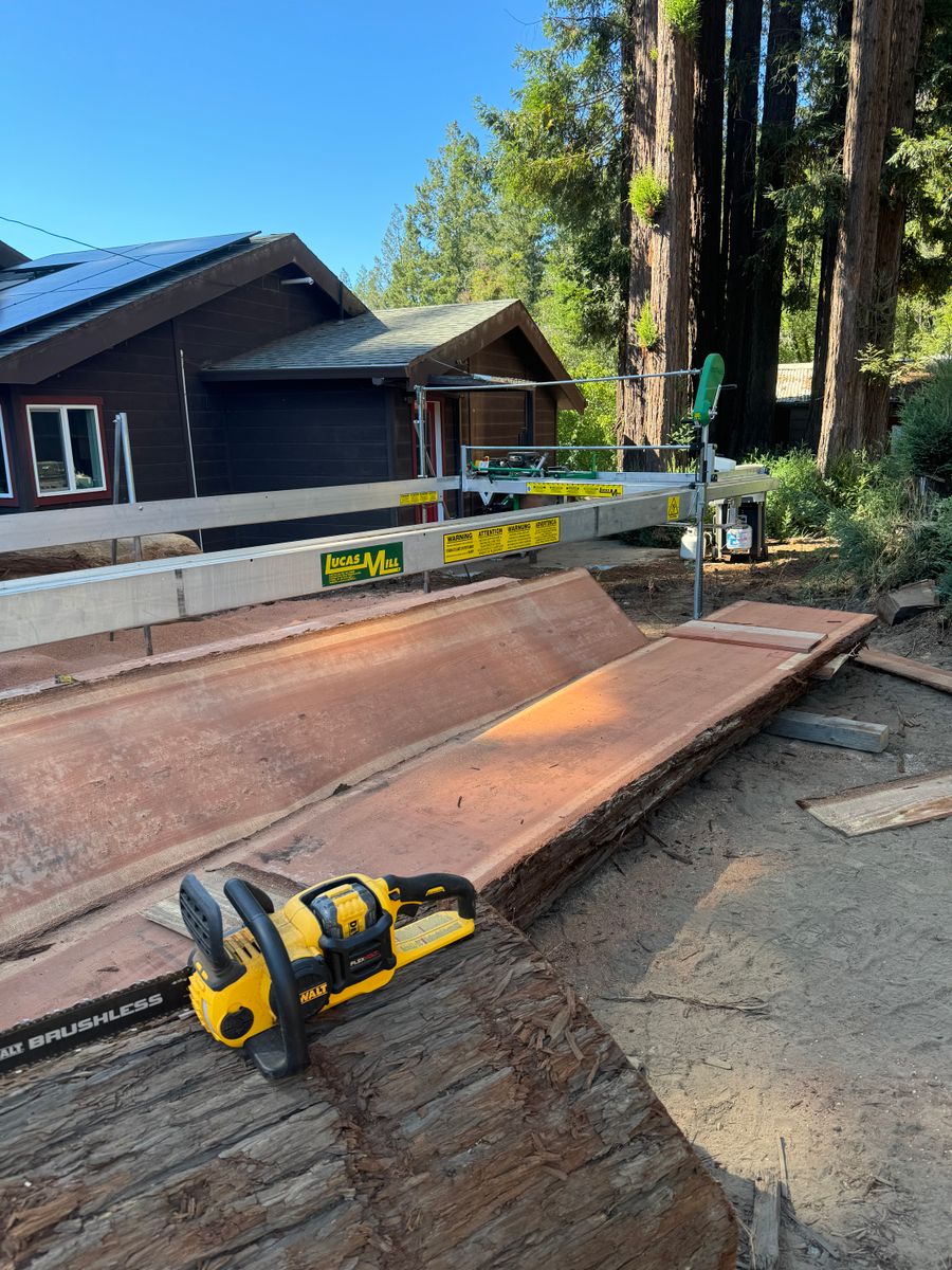 Mobile Milling for Ren Levine Construction in Novato, CA