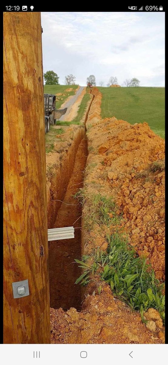 Excavation for M&L Lumber and Excavating in Jonesborough, TN