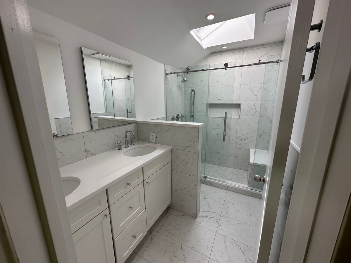 Bathroom Renovation for F&R Construction and Design INC in Lindenhurst, NY 