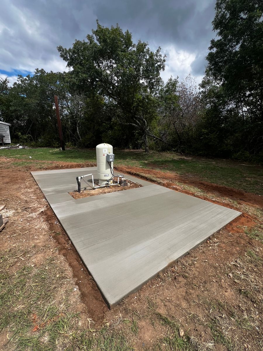 Concrete Slab Construction for BW Concrete Contracting LLC in Fort Worth, TX