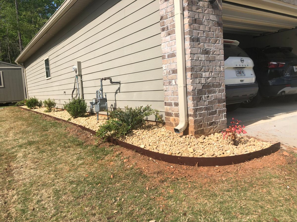 Natural Stone Hardscape for Southern Roots Services in Carrollton, GA